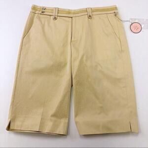 REBECCA Taylor butter cream NEW tailored shorts